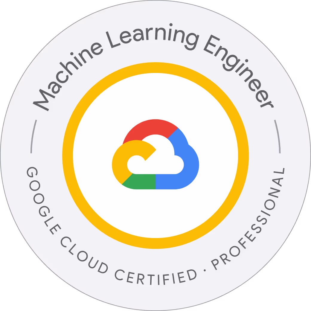 Google Cloud ML Engineer badge