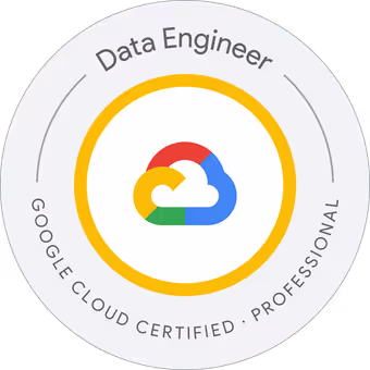 Google Cloud Professional Data Engineer badge